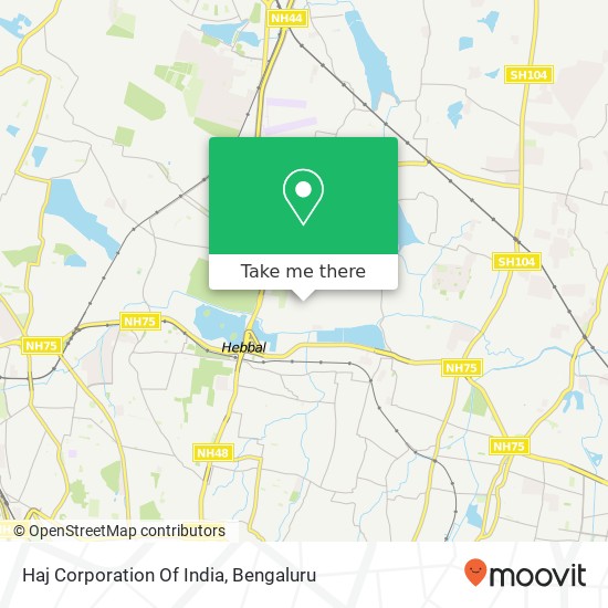 Haj Corporation Of India map