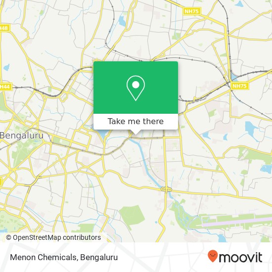 Menon Chemicals map