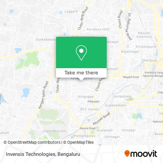 Invensis Technologies map