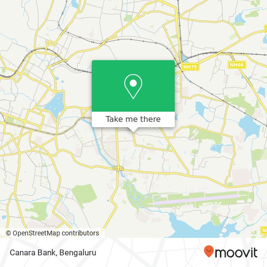 Canara Bank map