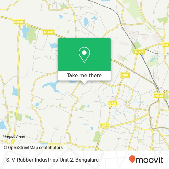 S. V. Rubber Industries-Unit 2 map