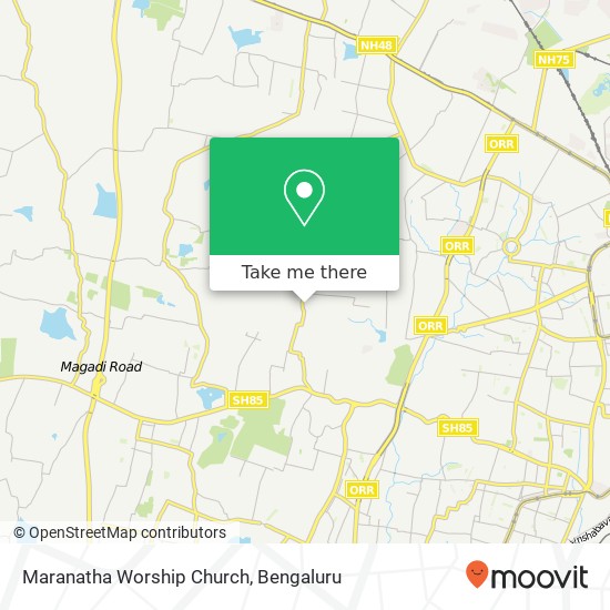 Maranatha Worship Church map