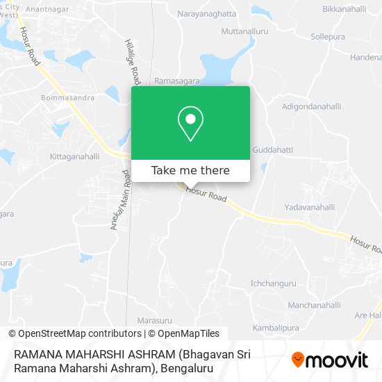 RAMANA MAHARSHI ASHRAM (Bhagavan Sri Ramana Maharshi Ashram) map