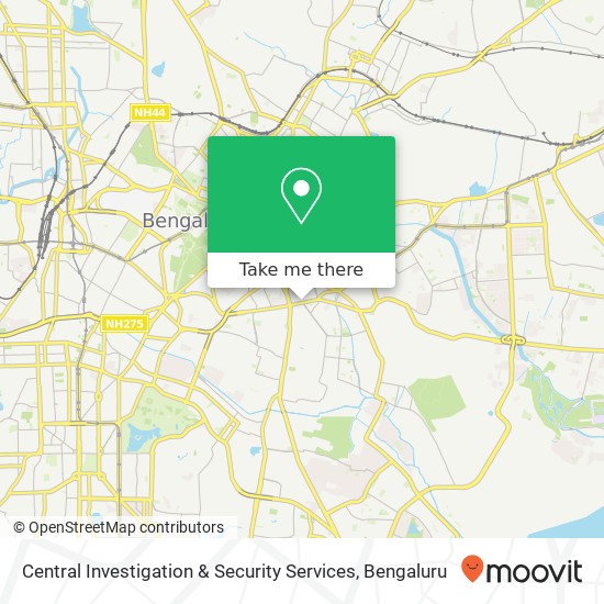 Central Investigation & Security Services map