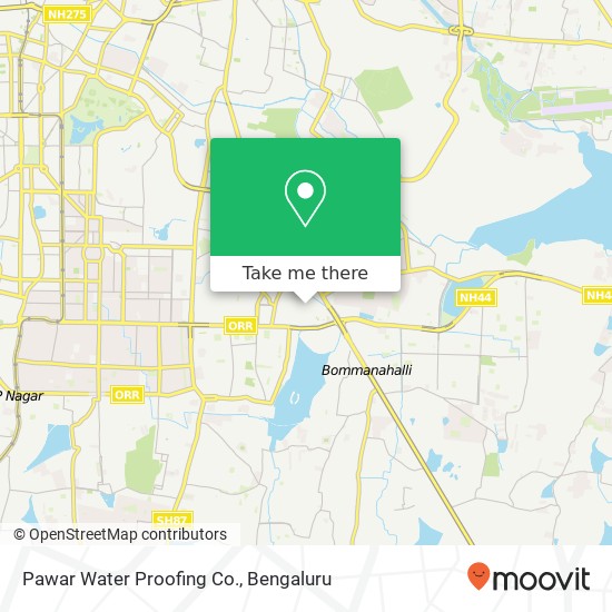 Pawar Water Proofing Co. map