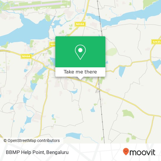 BBMP Help Point map