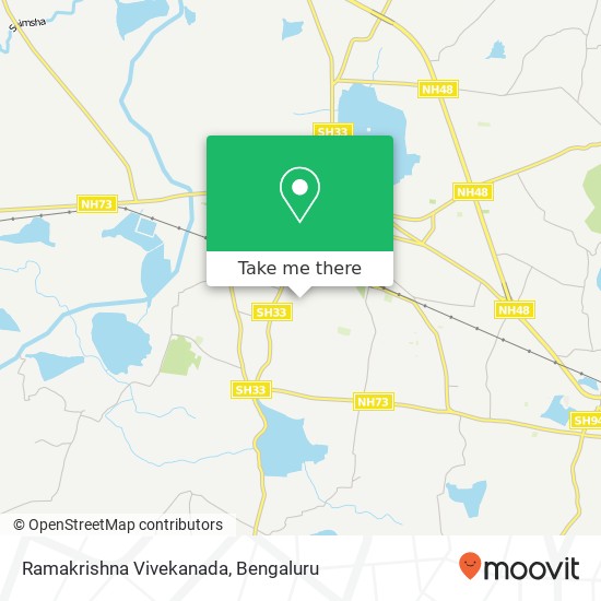 Ramakrishna Vivekanada map