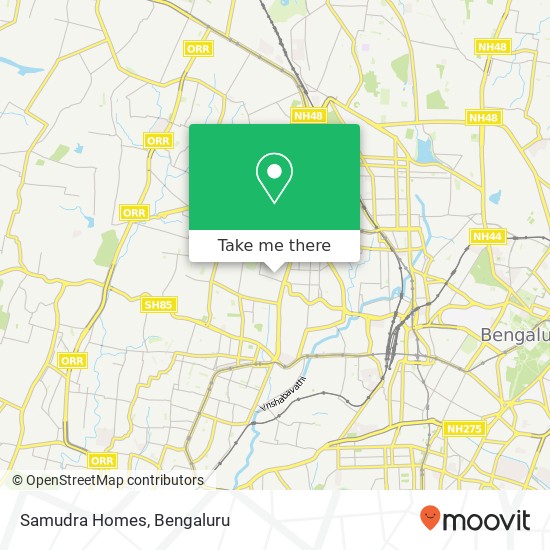 Samudra Homes map