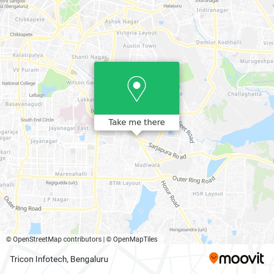 Tricon Infotech map