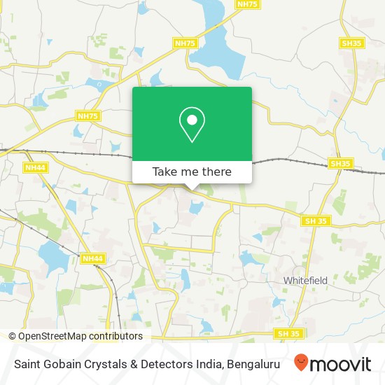 Saint Gobain Crystals & Detectors India map