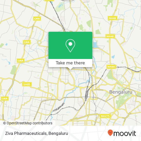 Ziva Pharmaceuticals map