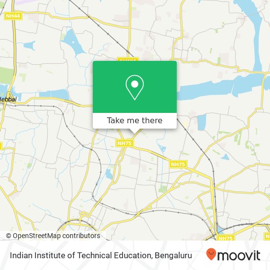 Indian Institute of Technical Education map