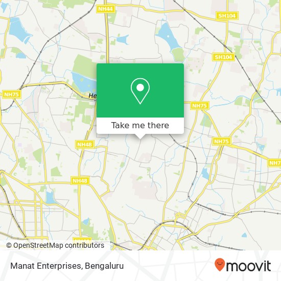 Manat Enterprises map