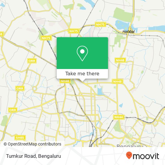 Tumkur Road map