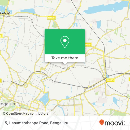 5, Hanumanthappa Road map