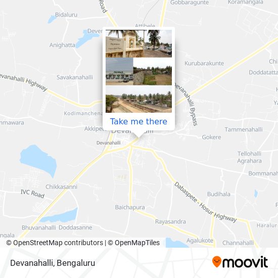 Devanahalli map