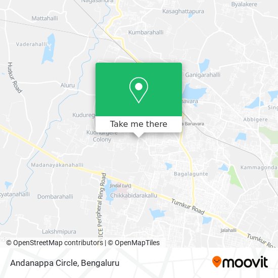 Andanappa Circle map