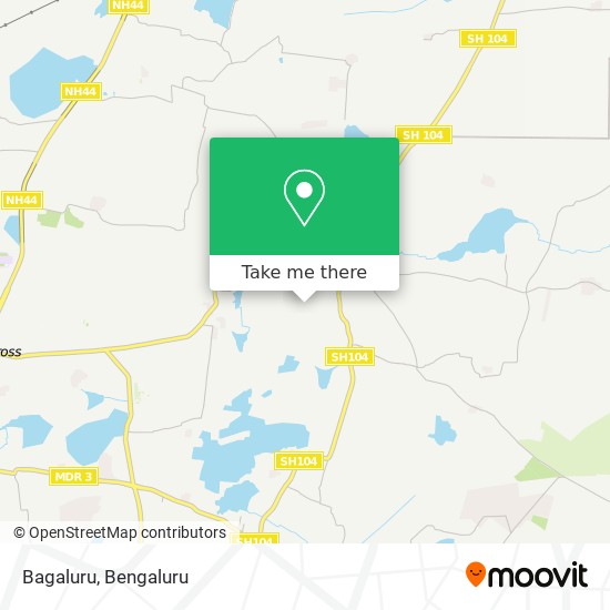 Bagaluru map