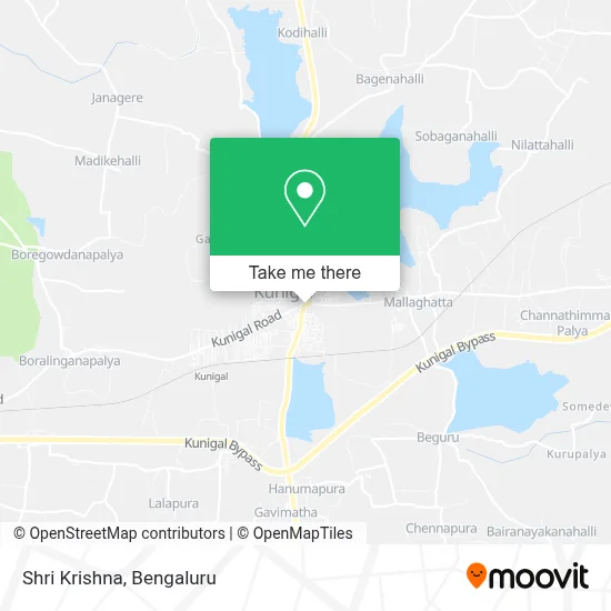 Shri Krishna map