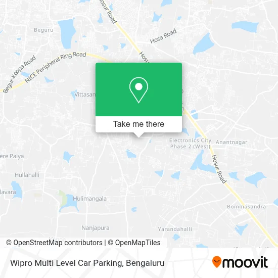 Wipro Multi Level Car Parking map