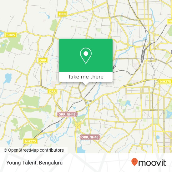 Young Talent map