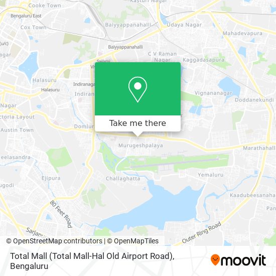 Total Mall (Total Mall-Hal Old Airport Road) map