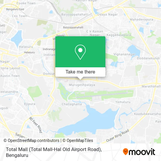 Total Mall (Total Mall-Hal Old Airport Road) map