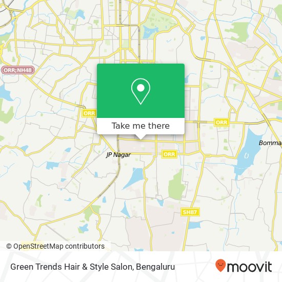 Green Trends Hair & Style Salon map