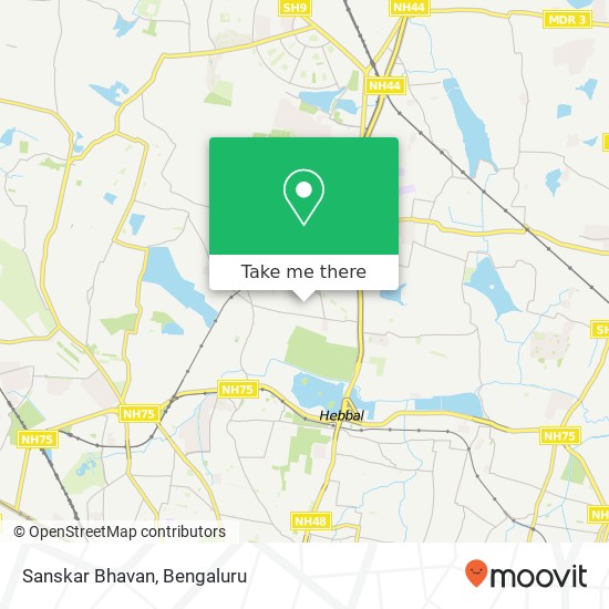 Sanskar Bhavan map