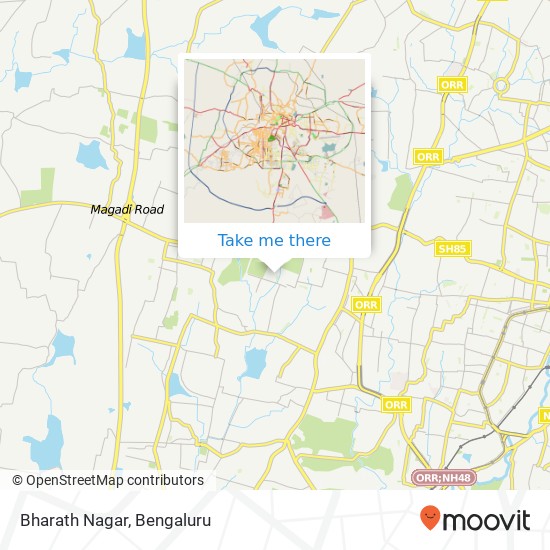 Bharath Nagar map