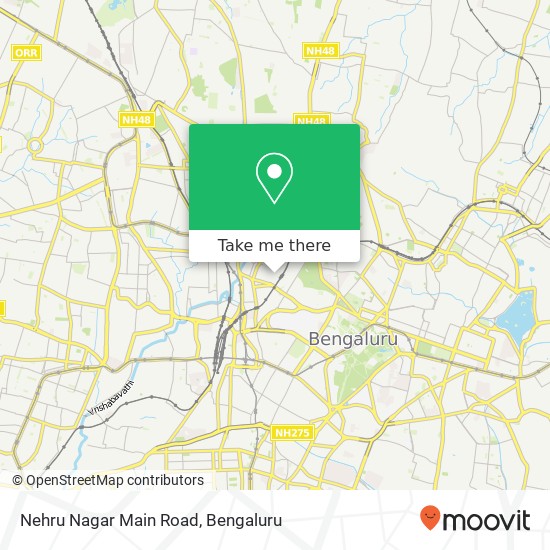 Nehru Nagar Main Road map