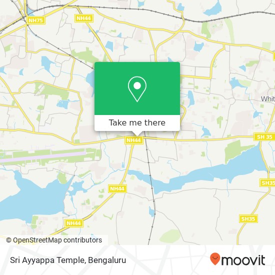 Sri Ayyappa Temple map