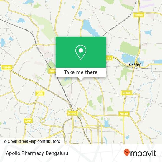 Apollo Pharmacy map