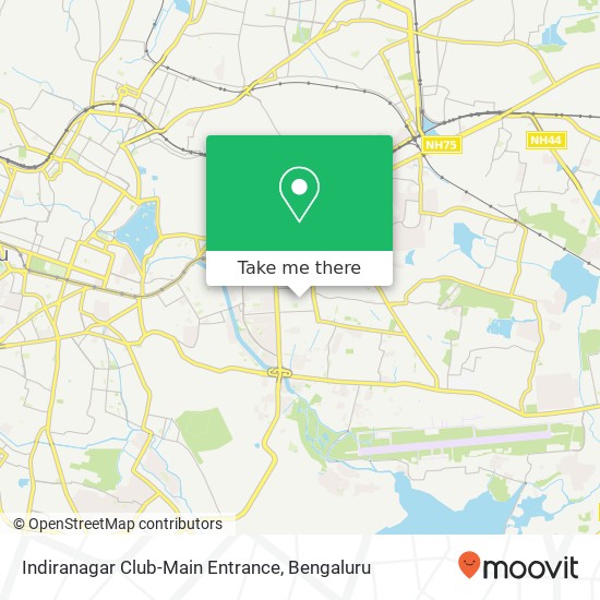 Indiranagar Club-Main Entrance map