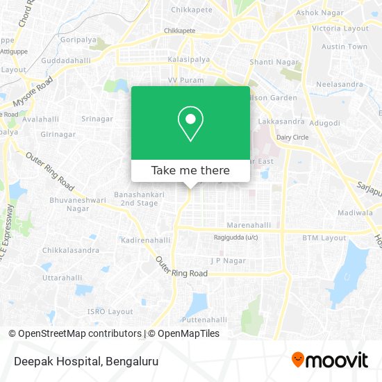 Deepak Hospital map