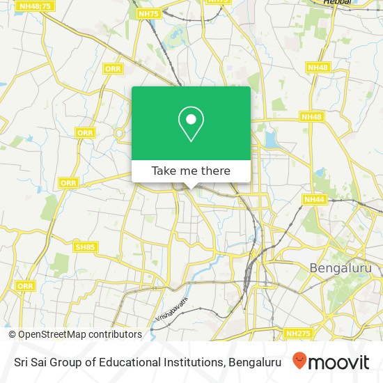 Sri Sai Group of Educational Institutions map