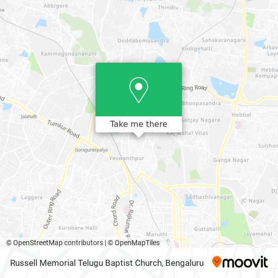 Russell Memorial Telugu Baptist Church map