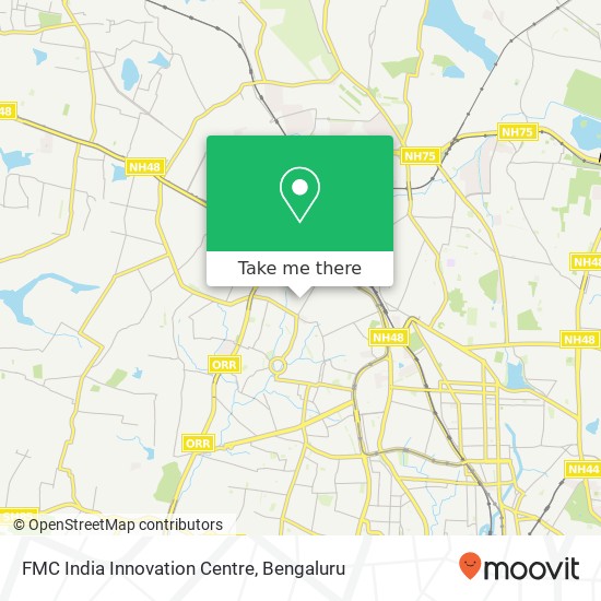 FMC India Innovation Centre map