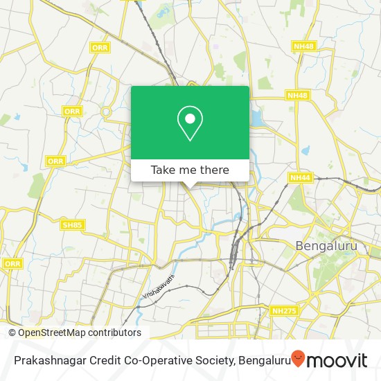 Prakashnagar Credit Co-Operative Society map