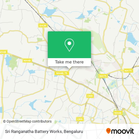 Sri Ranganatha Battery Works map
