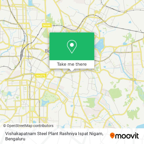Vishakapatnam Steel Plant Rashniya Ispat Nigam map
