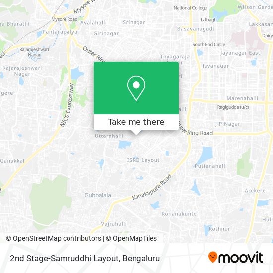 2nd Stage-Samruddhi Layout map