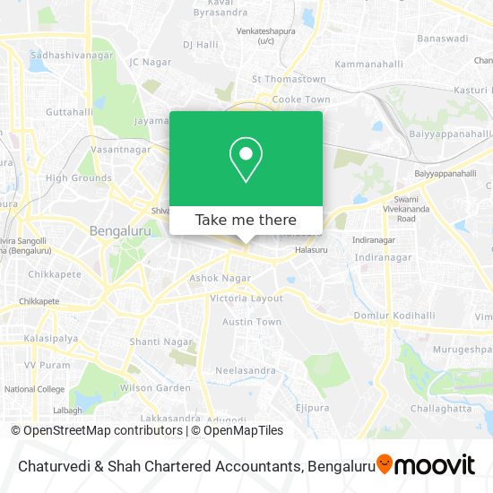 Chaturvedi & Shah Chartered Accountants map