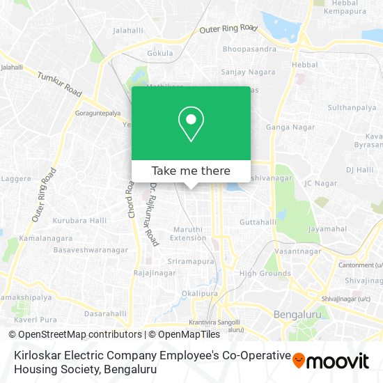 Kirloskar Electric Company Employee's Co-Operative Housing Society map