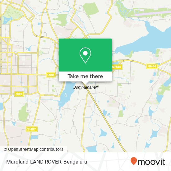 Marqland-LAND ROVER map