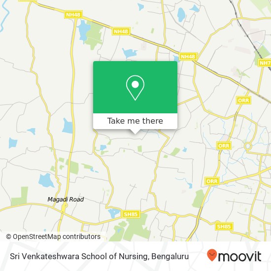 Sri Venkateshwara School of Nursing map