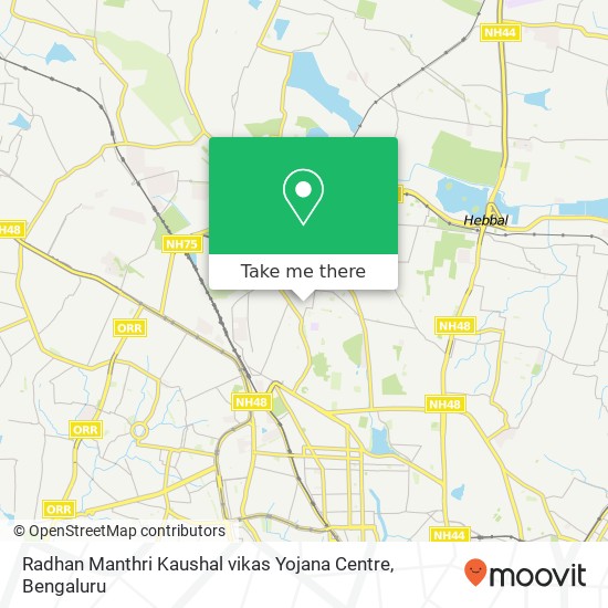 Radhan Manthri Kaushal vikas Yojana Centre map