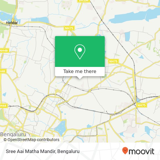 Sree Aai Matha Mandir map