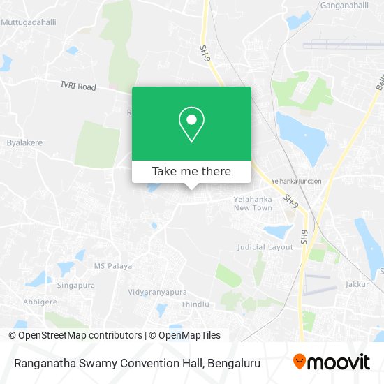Ranganatha Swamy Convention Hall map