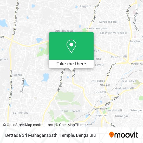Bettada Sri Mahaganapathi Temple map